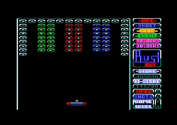 Bust Out (UK) (1987) [PC Schneider International] screen shot game playing